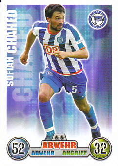 Sofian Chahed Hertha Berlin 2008/09 Topps MA Bundesliga #5